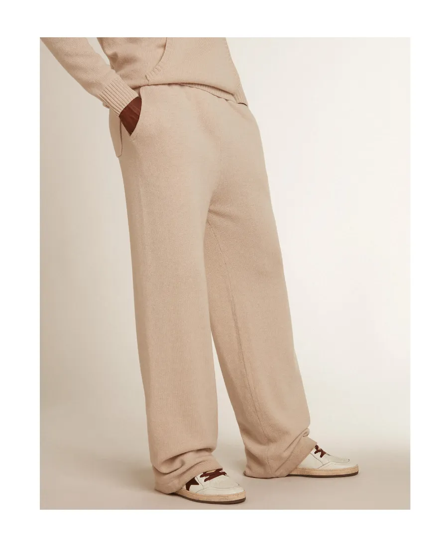 Golden Goose Deluxe Brand Wide Leg Knitted Trousers