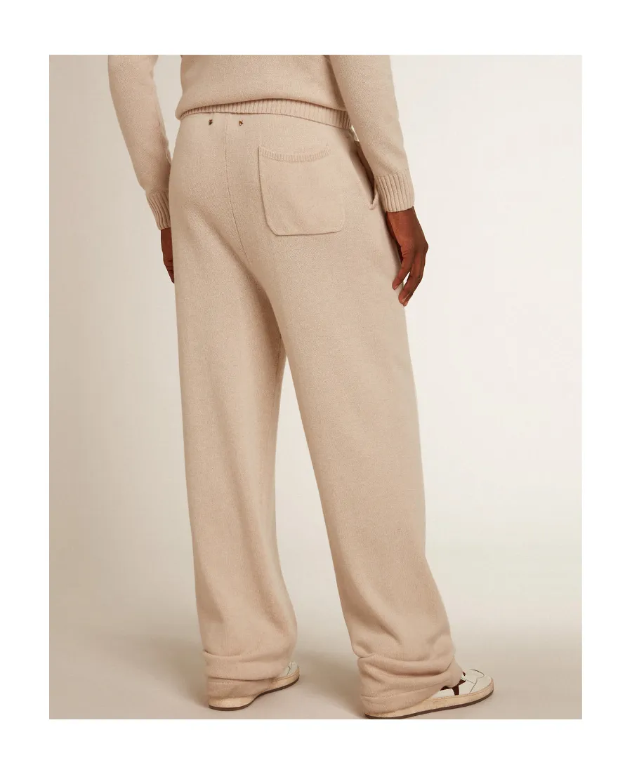 Golden Goose Deluxe Brand Wide Leg Knitted Trousers