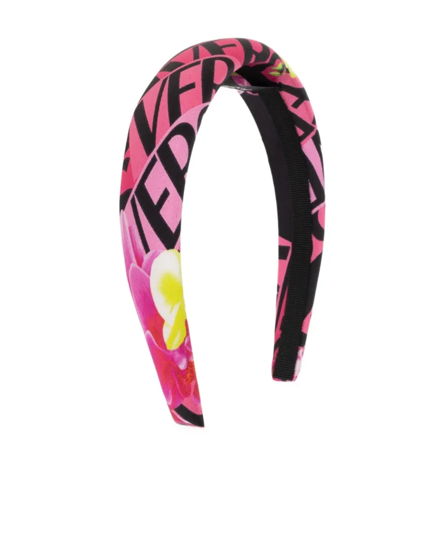 Logo-Print Hair Band