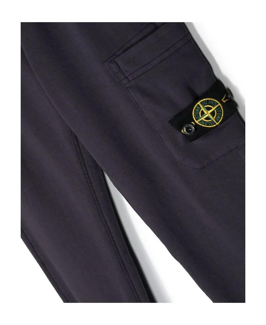Compass-Patch Tapered Sweatpants