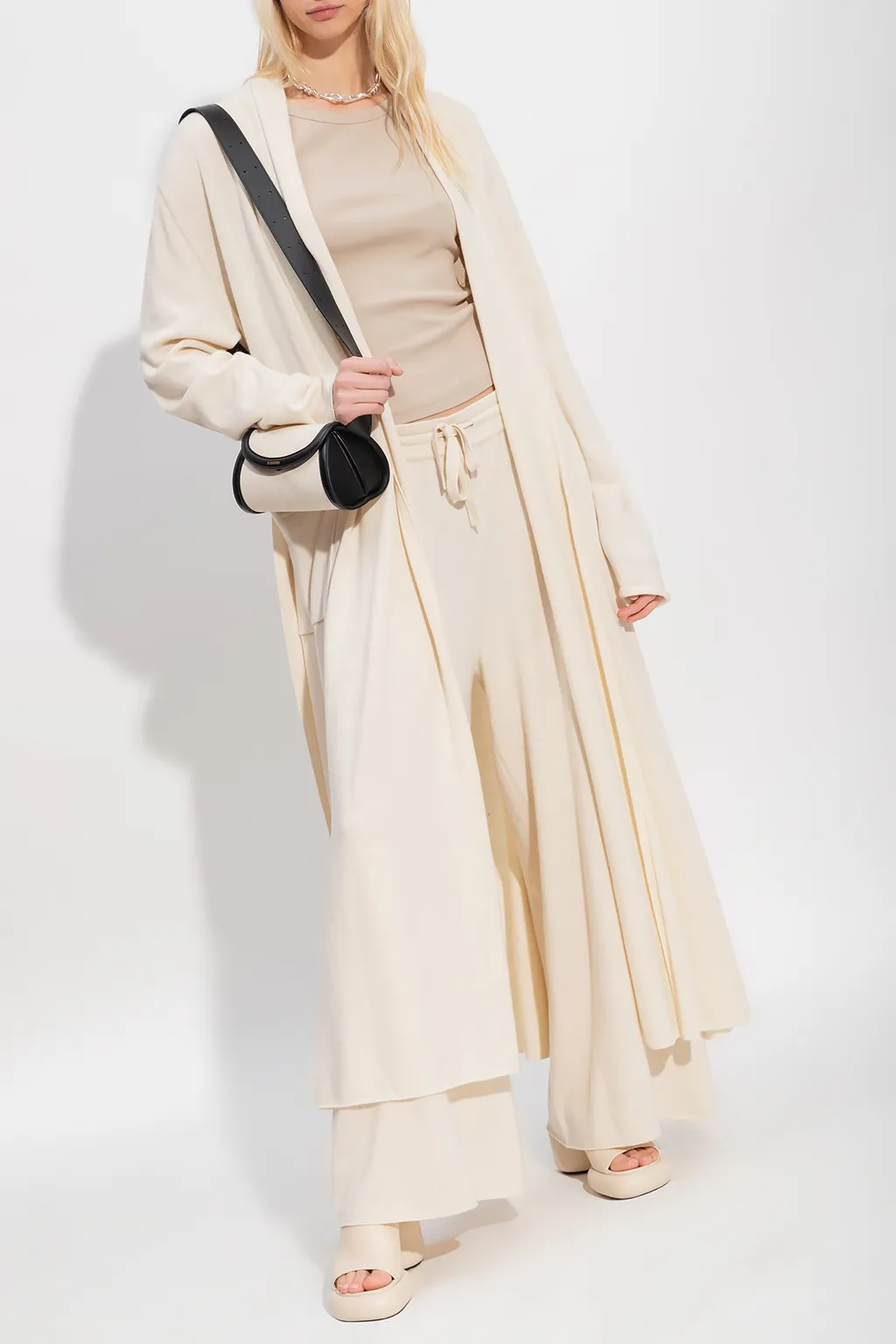 Jil Sander+ Tie-Waist Knitted Coat