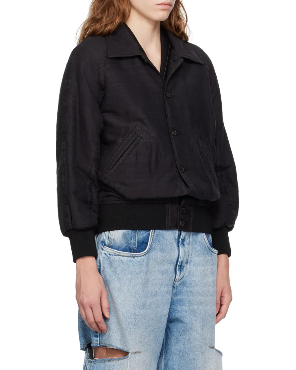 Maison Margiela Dupion Bomber Jacket