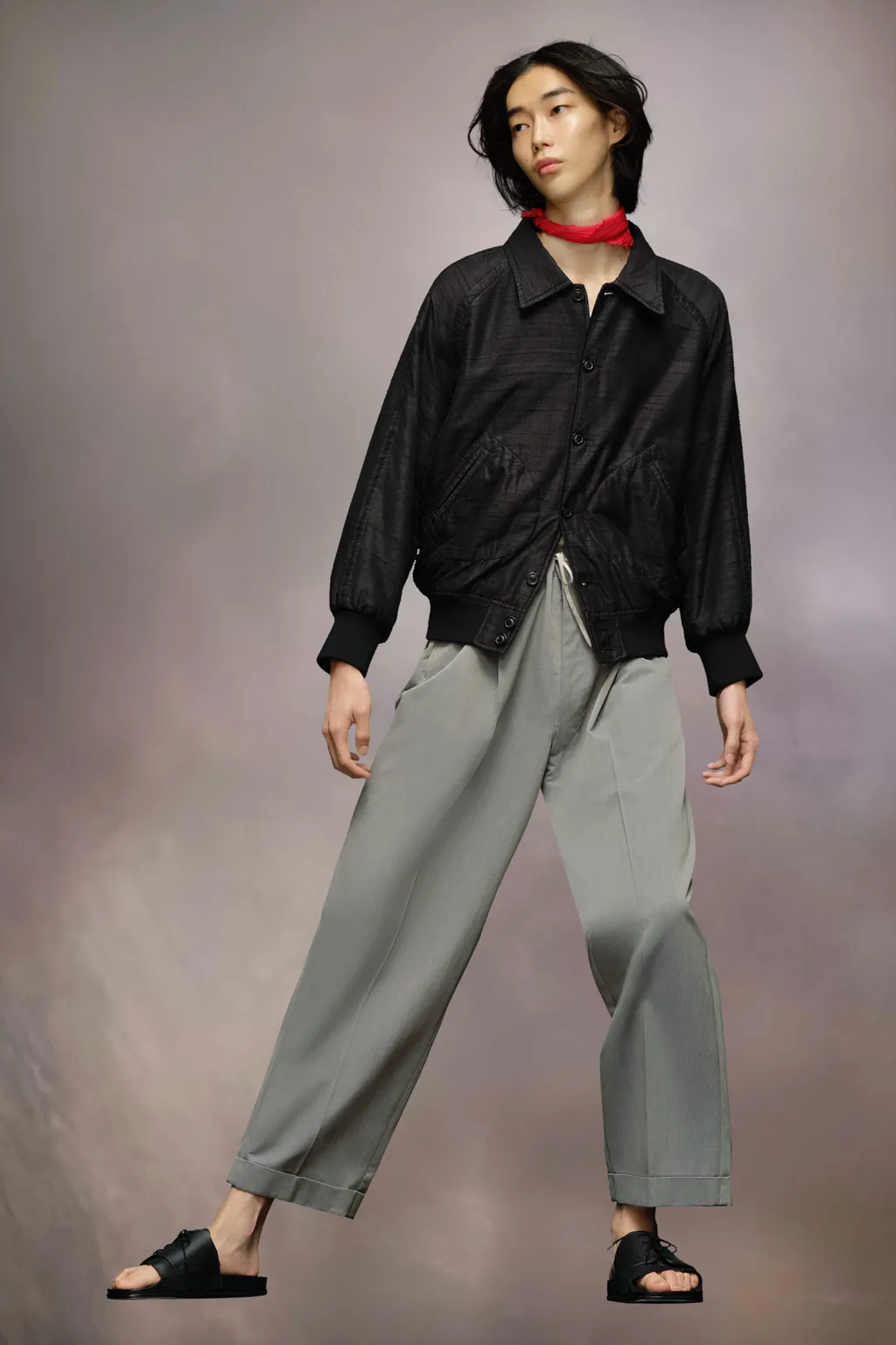 Maison Margiela Dupion Bomber Jacket
