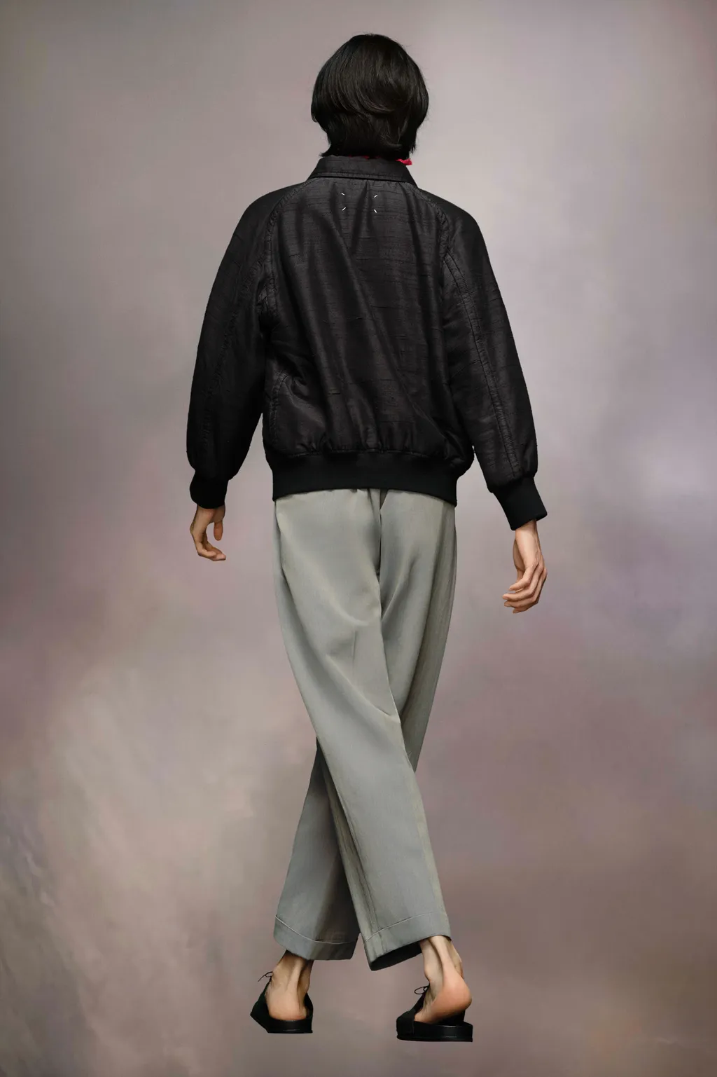 Maison Margiela Dupion Bomber Jacket