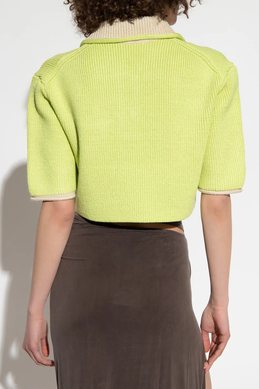 Le Polo Ribbed Knit Top