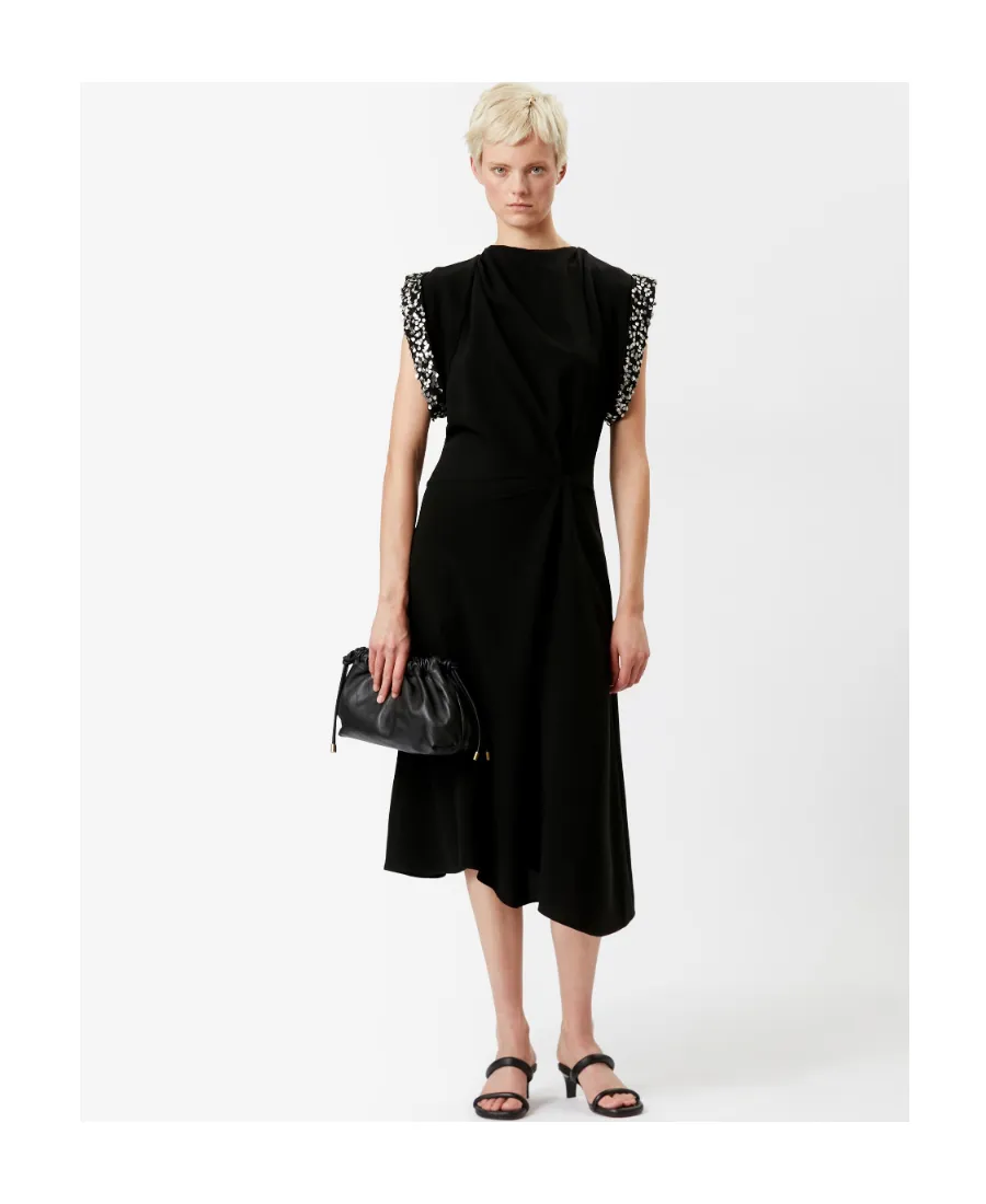 Leronia Sequin-Embellished Midi Dress