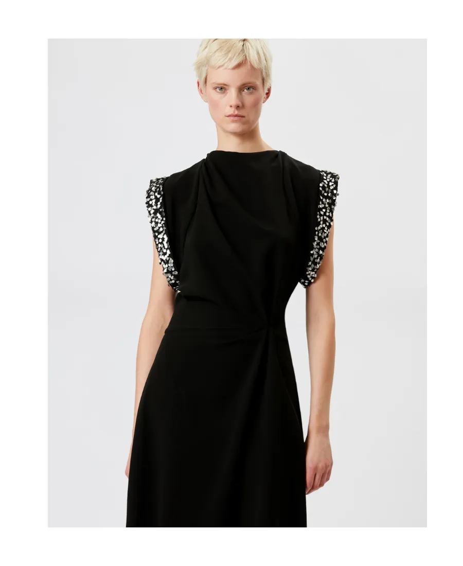 Leronia Sequin-Embellished Midi Dress
