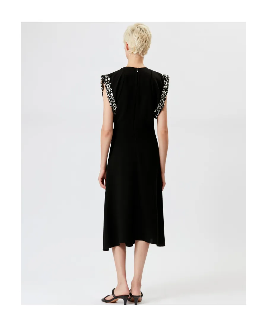 Leronia Sequin-Embellished Midi Dress