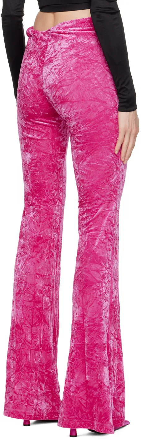 Crimped Bell Bottoms