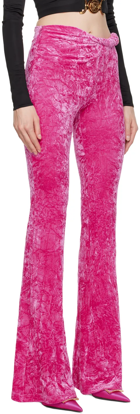 Crimped Bell Bottoms
