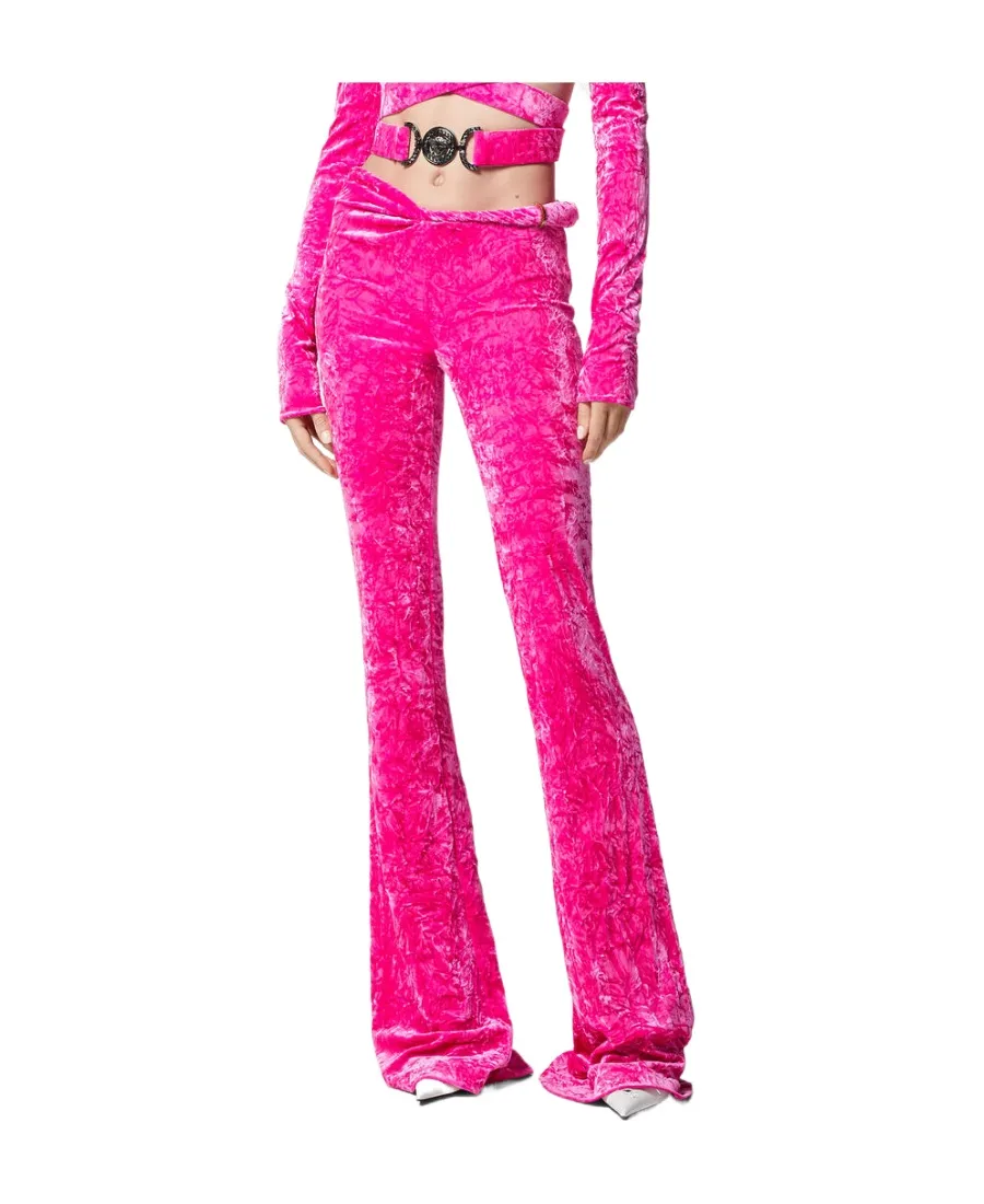 Crimped Bell Bottoms