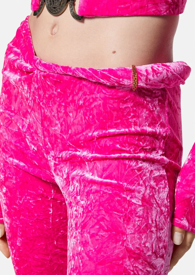 Crimped Bell Bottoms