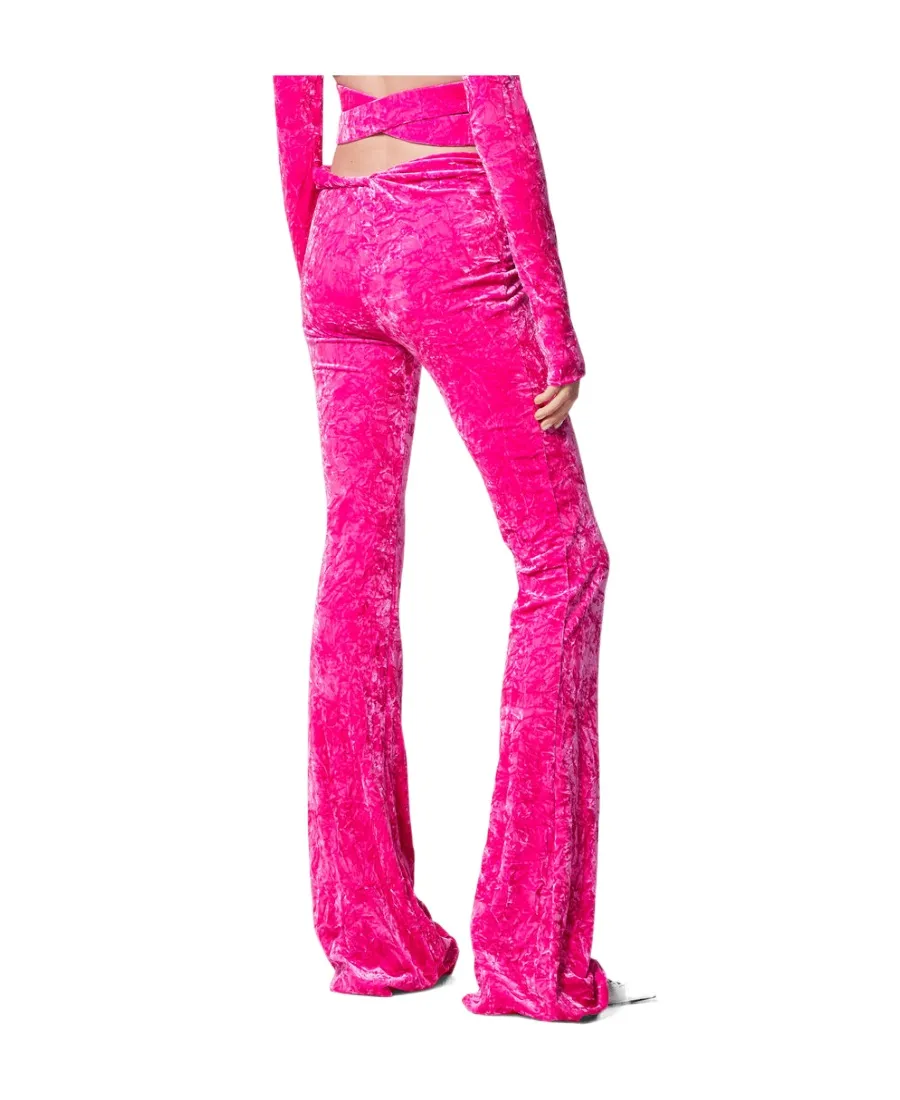 Crimped Bell Bottoms