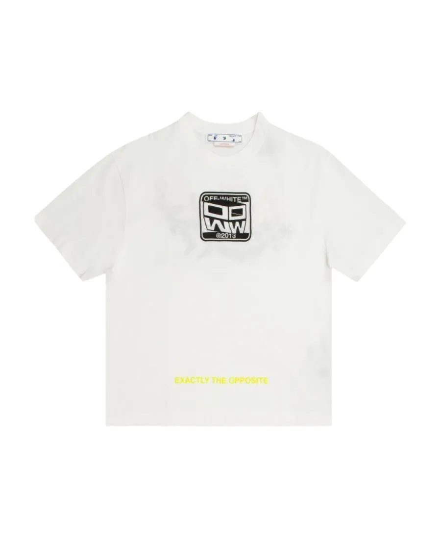 T-Shirt With Round Neck And Short Sleeves