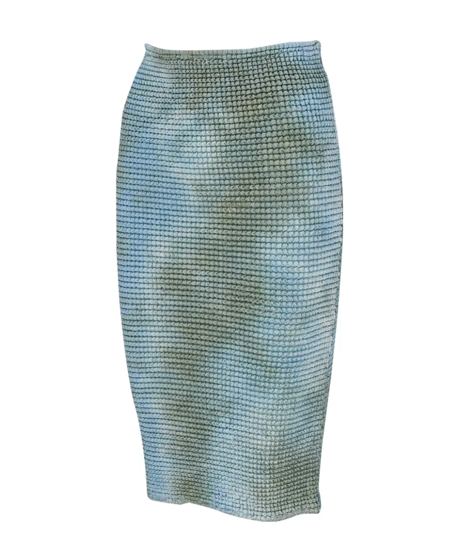 Tie-Dye Smocked Skirt