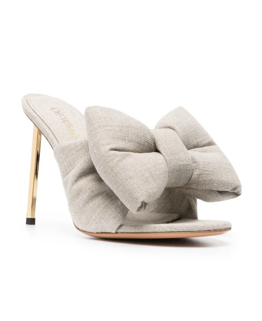Bow-Detail Sandals