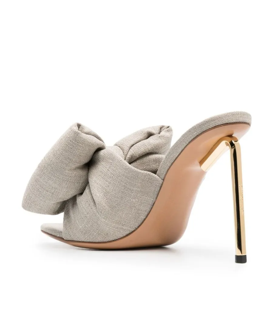 Bow-Detail Sandals