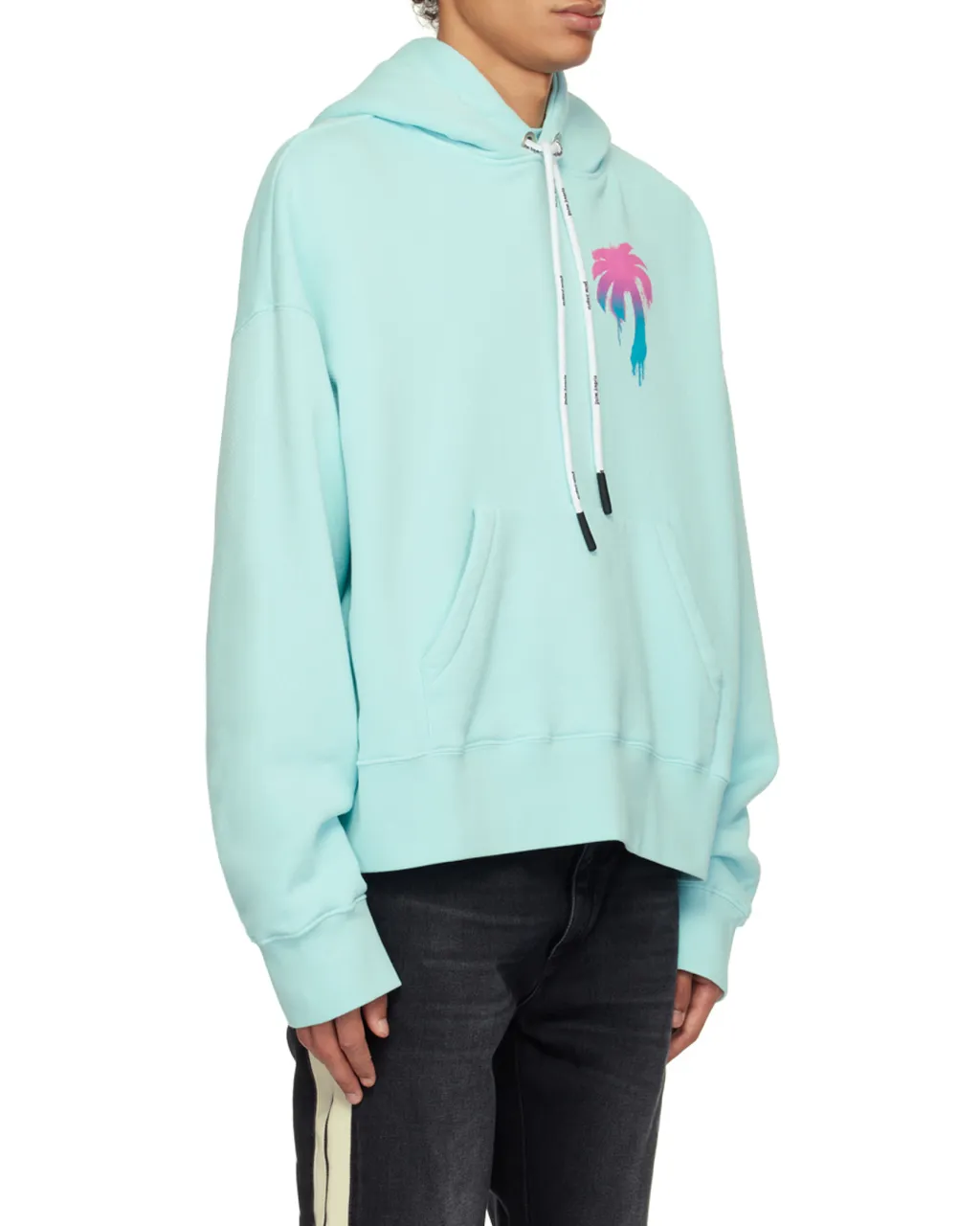 Palm Angels Palm Tree Printed Hoodie