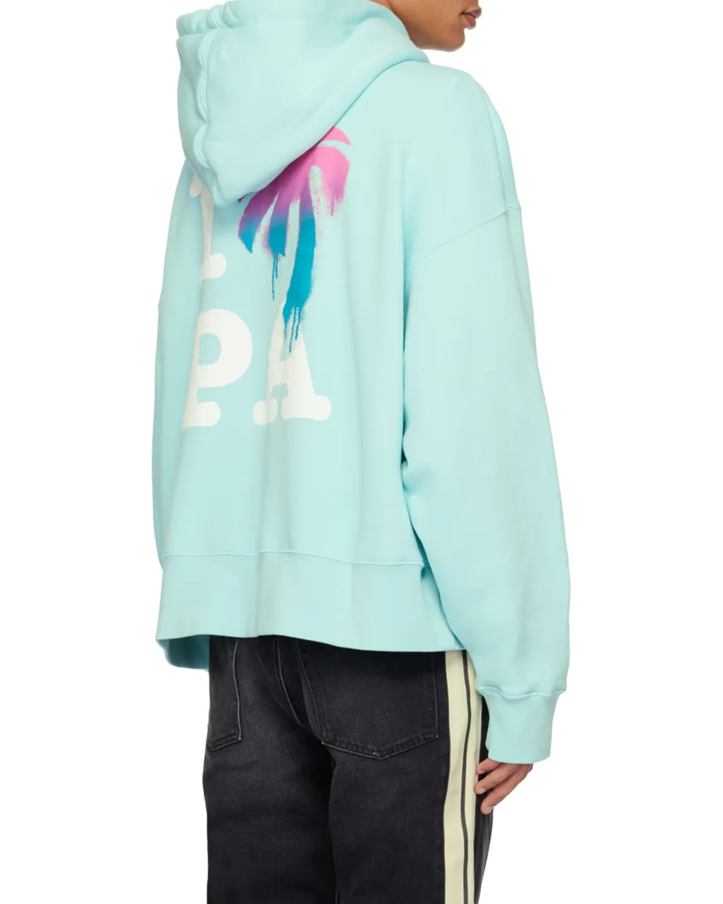 Palm Angels Palm Tree Printed Hoodie