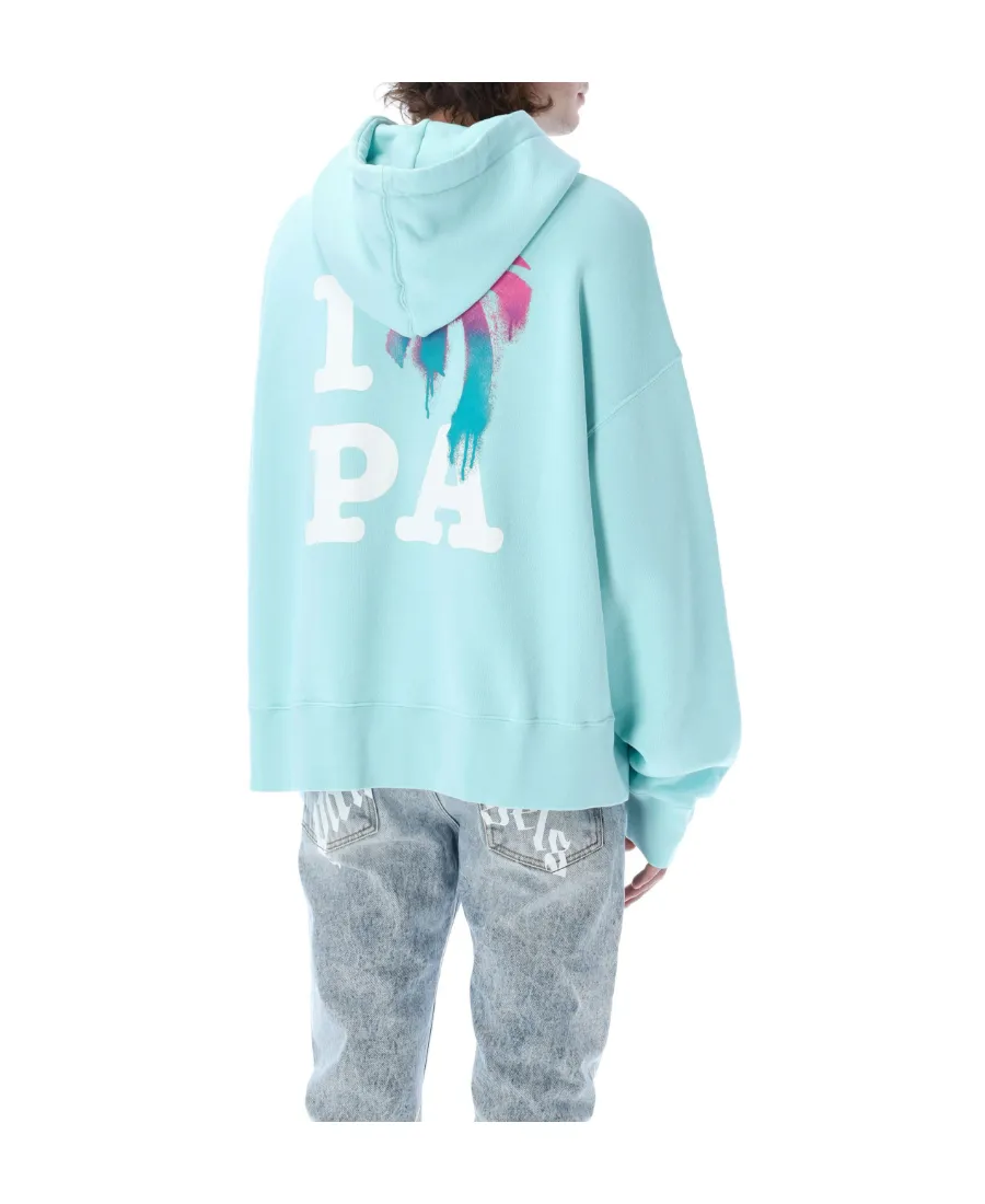 Palm Angels Palm Tree Printed Hoodie
