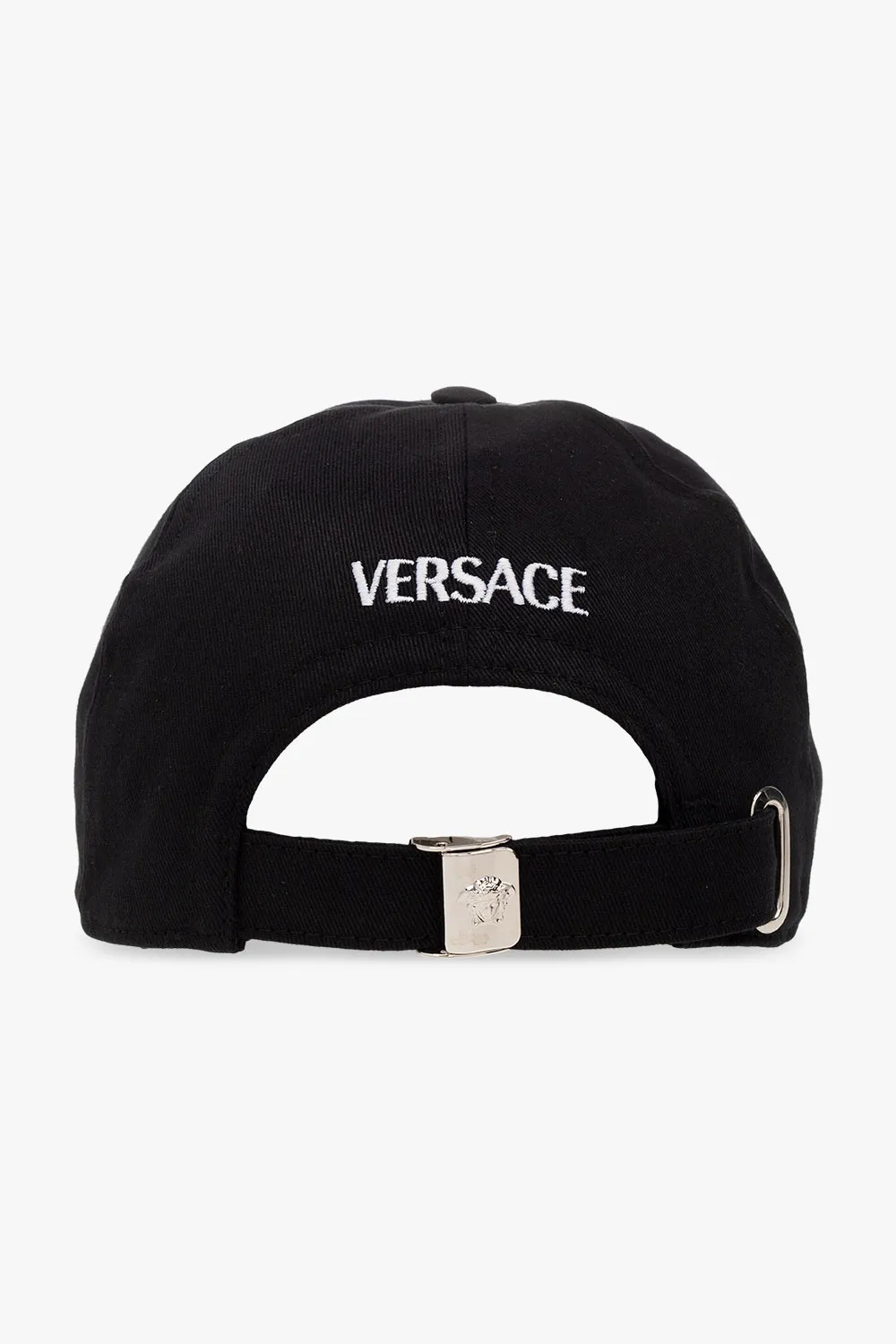 Versace Logo Embroidered Baseball Cap