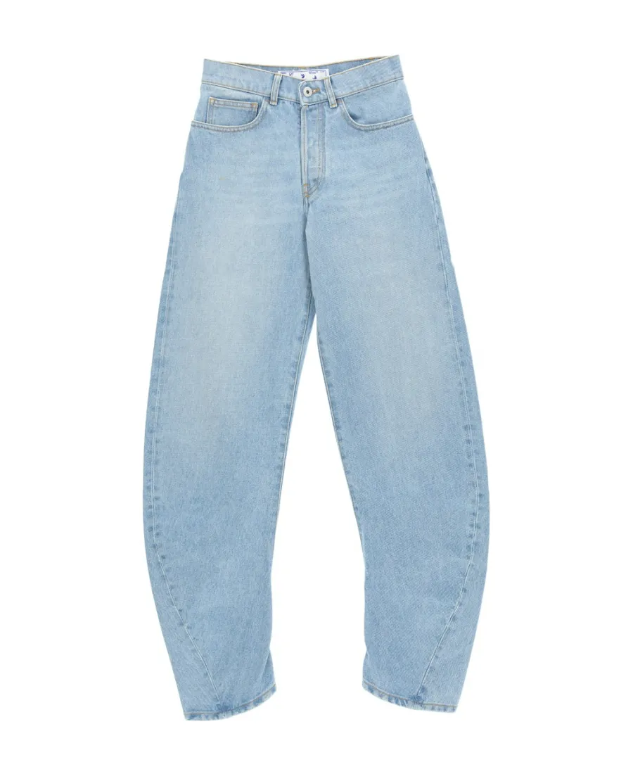 Bleach Twist Banana Jeans