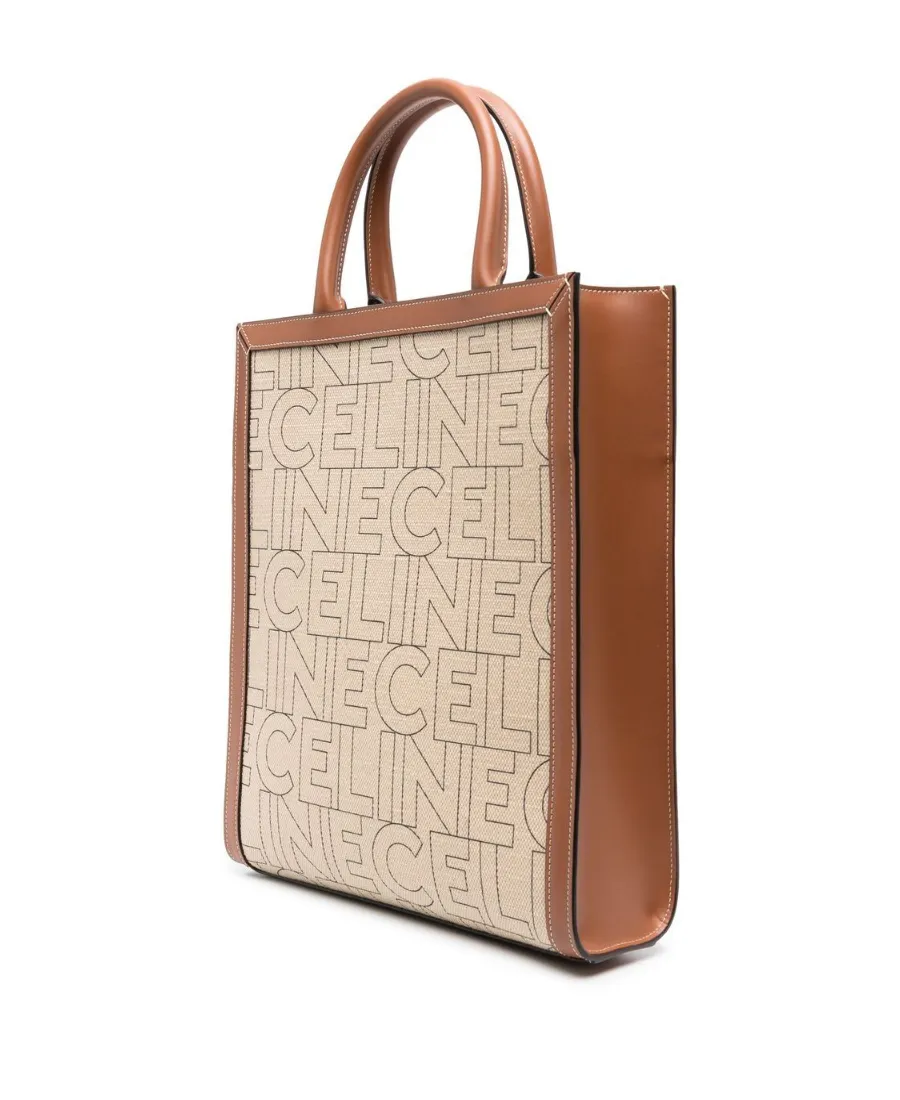 Small Cabas Celine Full-Body Printed Shoulder Bag