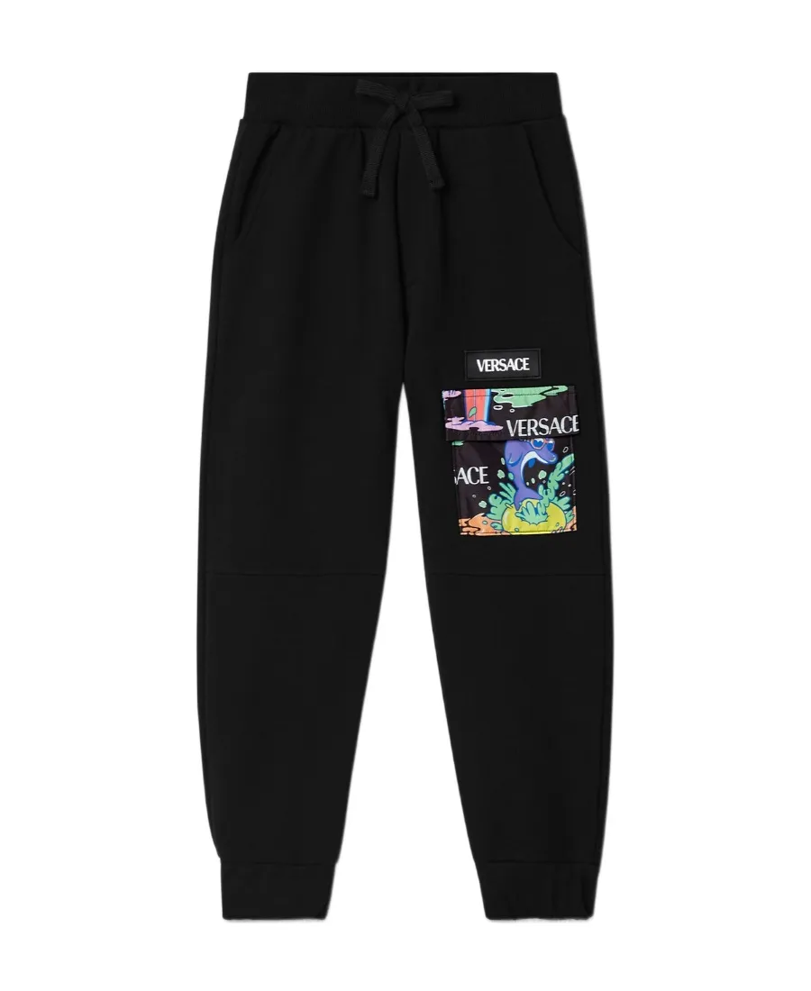 Flap-Pocket Track Pants