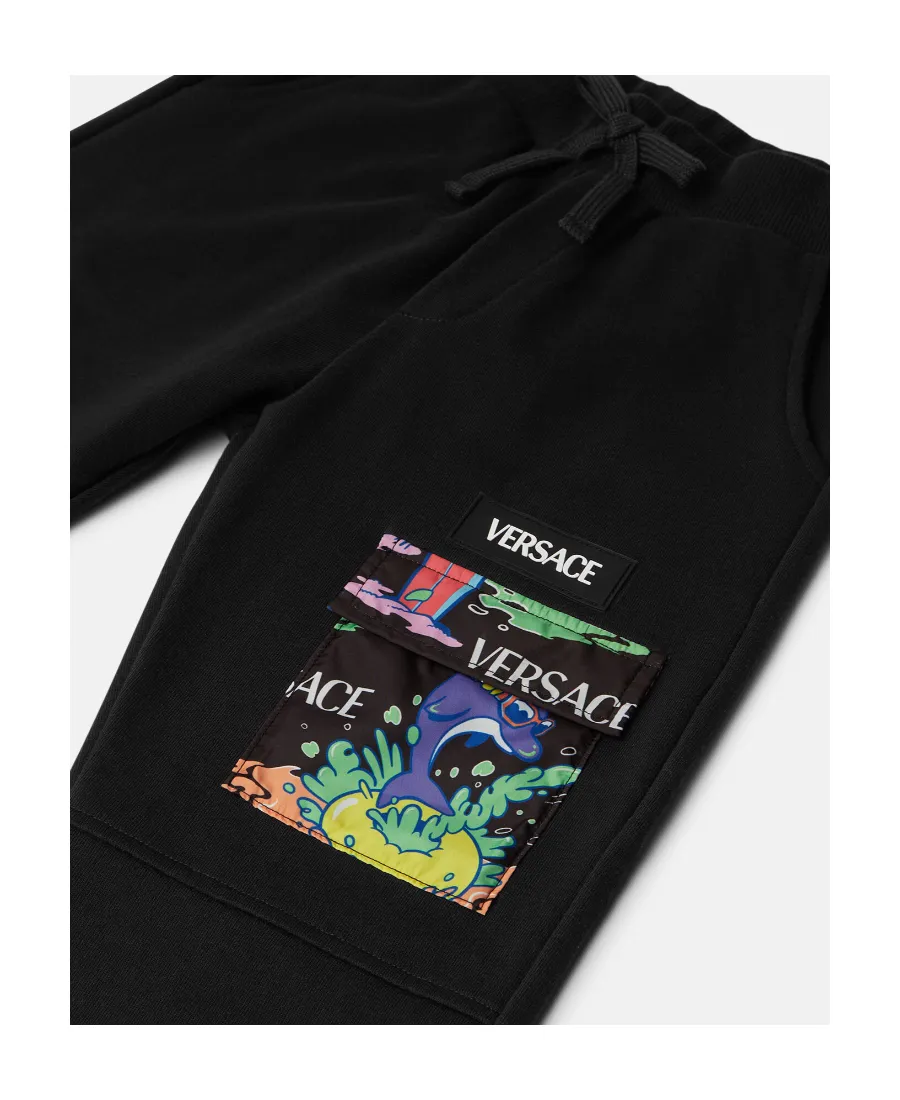 Flap-Pocket Track Pants