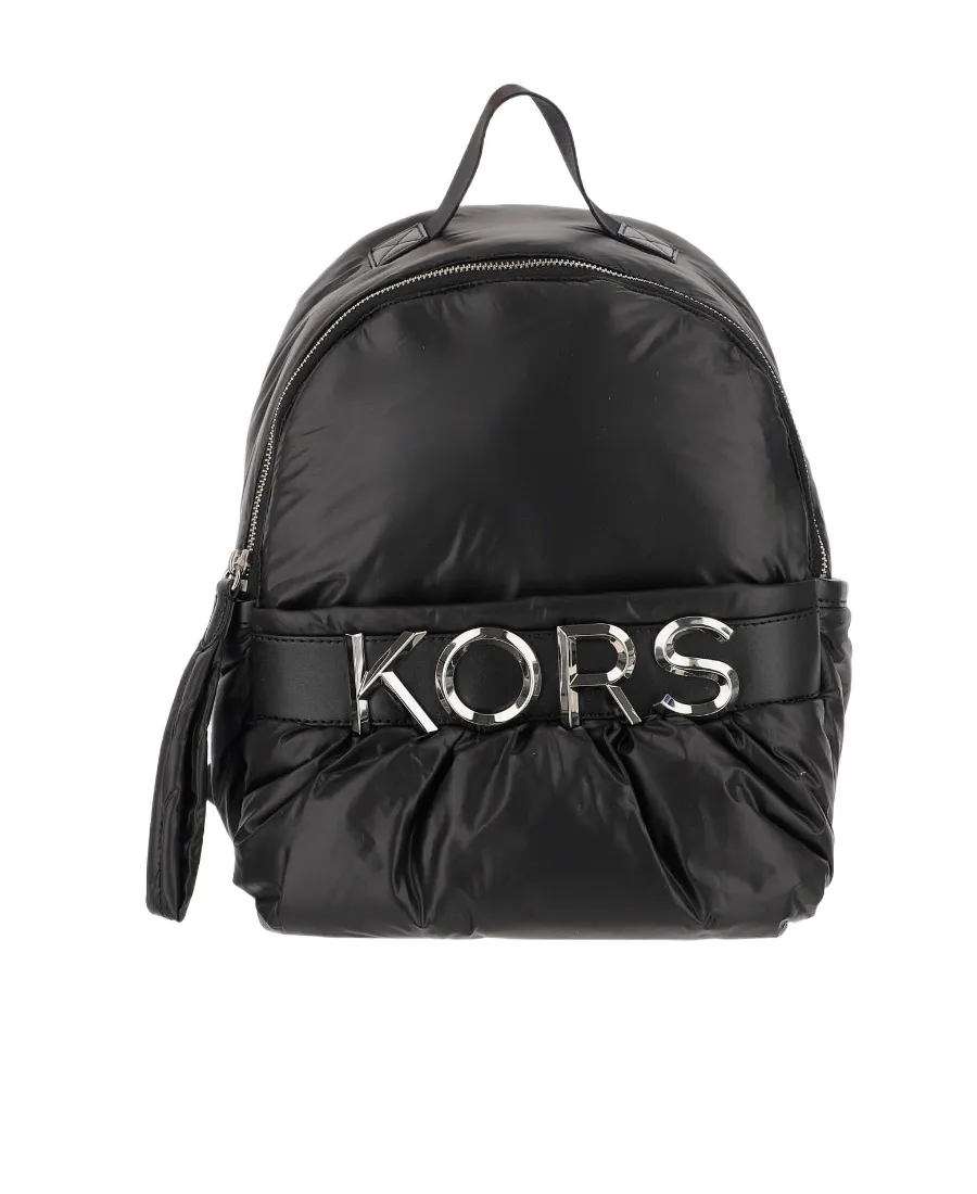 Michael Michael Kors Logo-Plaque Zipped Backpack
