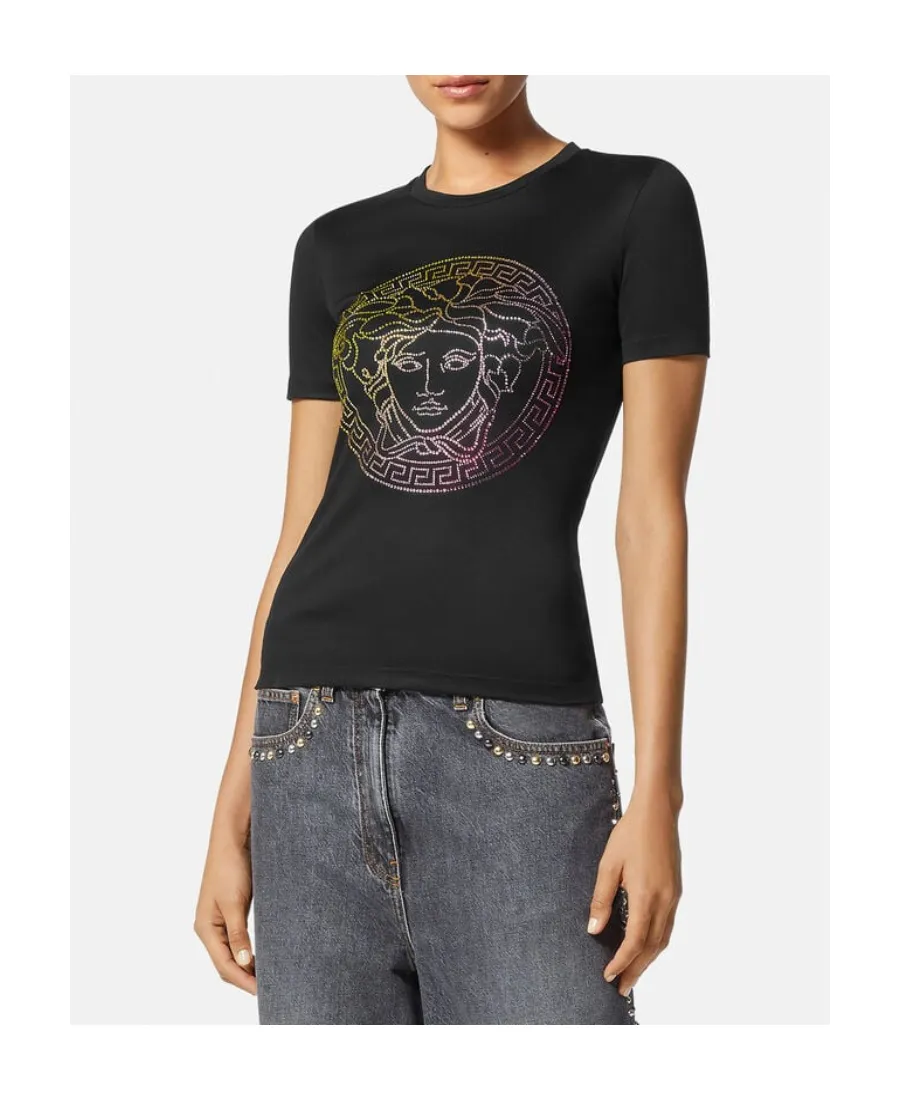 Medusa-Head Motif T-Shirt