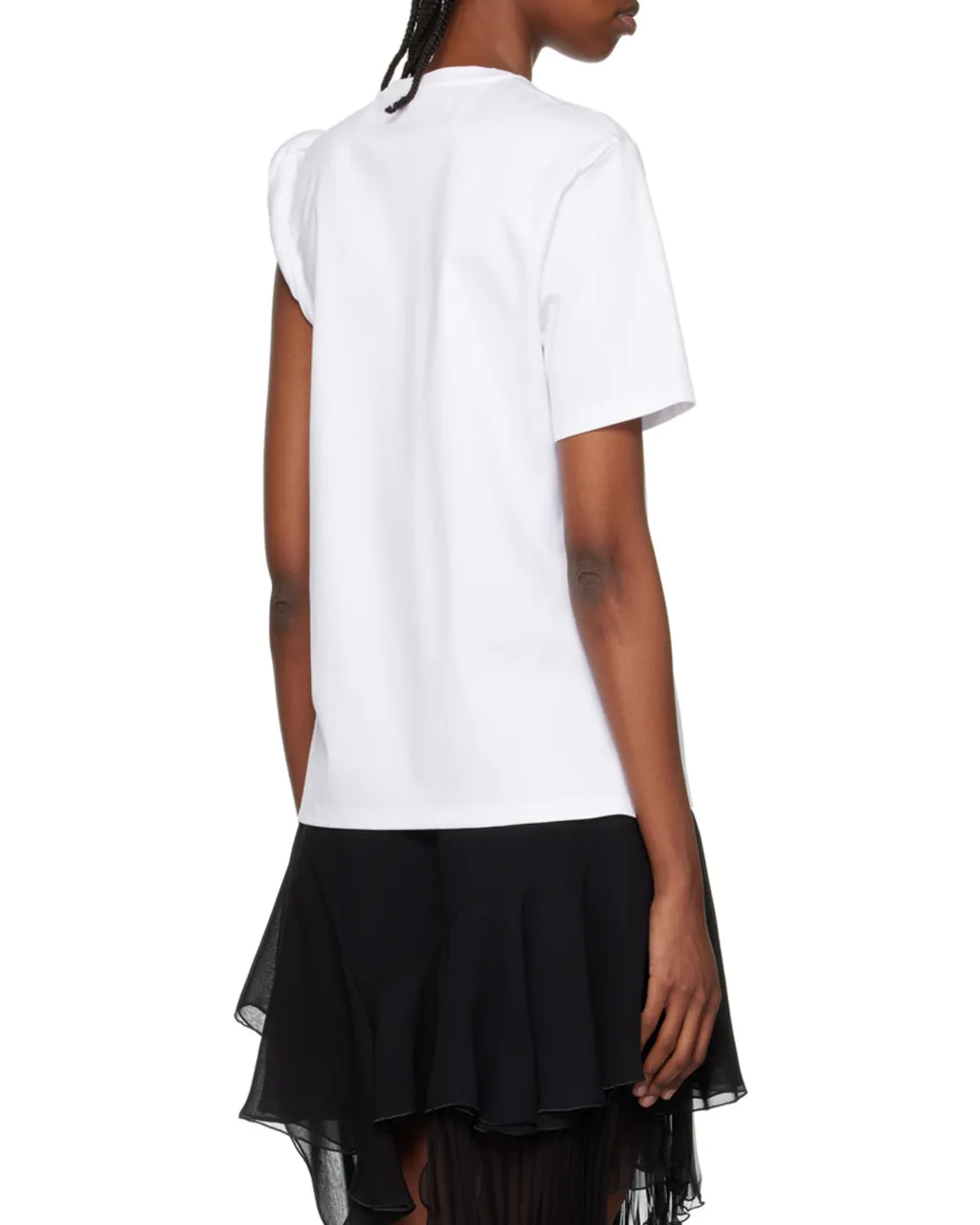 Versace Logo Printed Crewneck T-Shirt