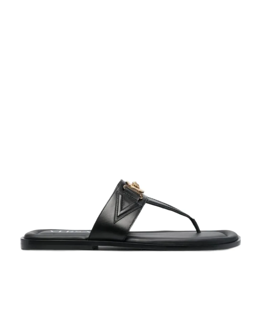 Versace La Medusa Slip-On Flip Flops