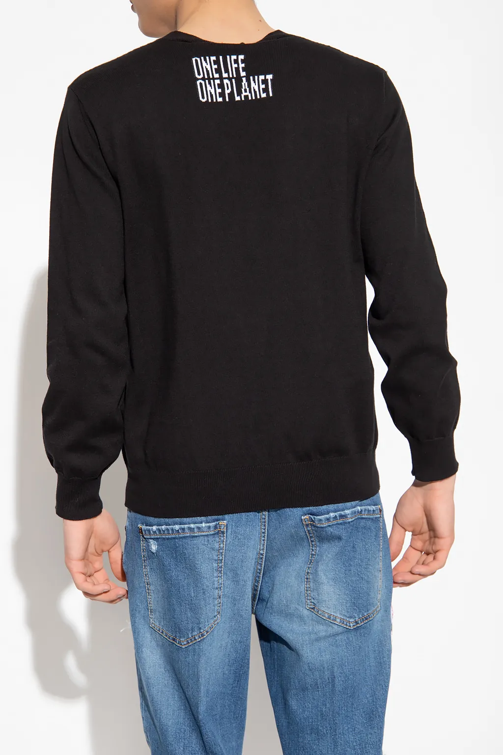 Smurf Knitted Jumper