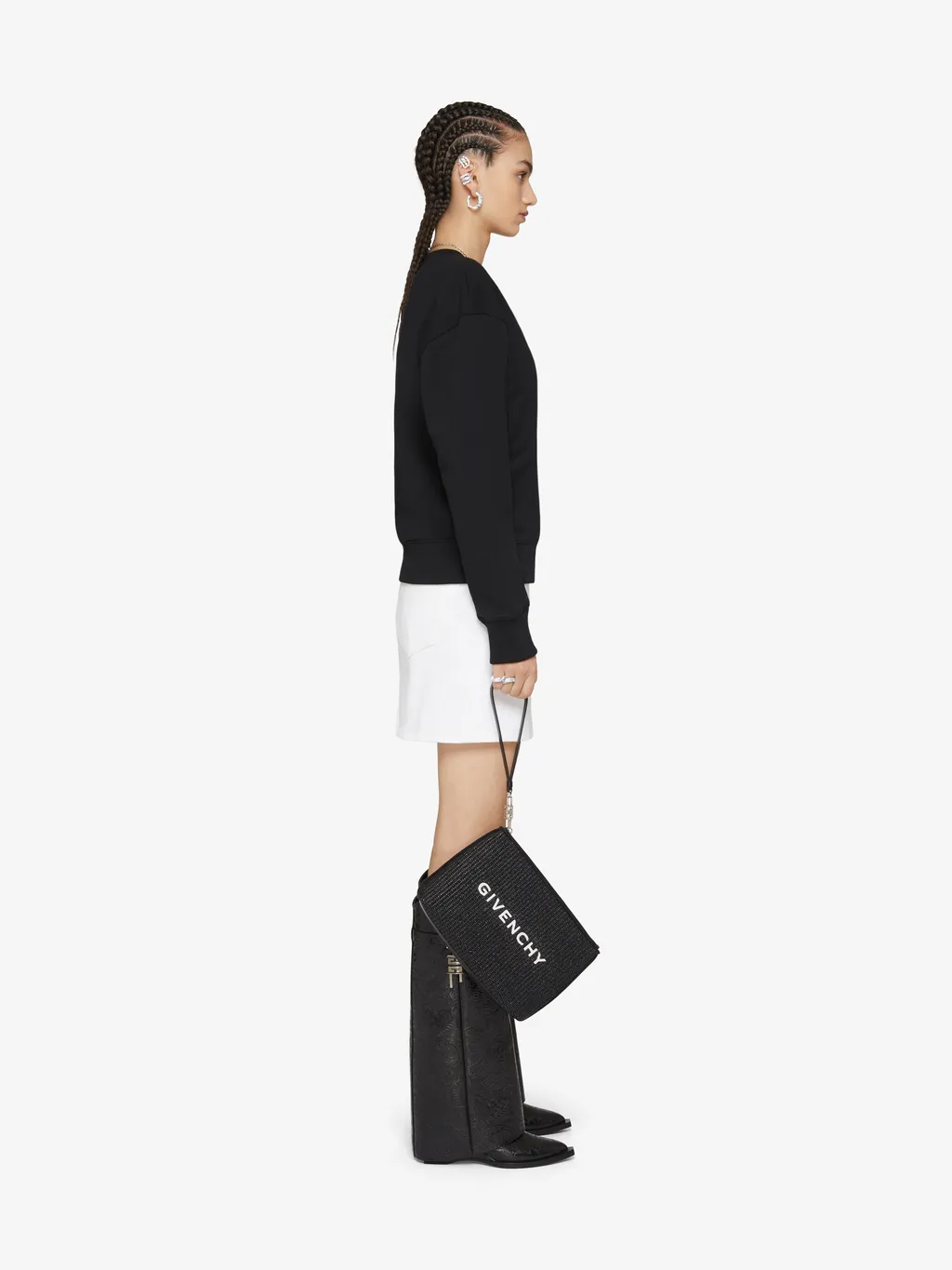 Givenchy A-Line Midi Skirt