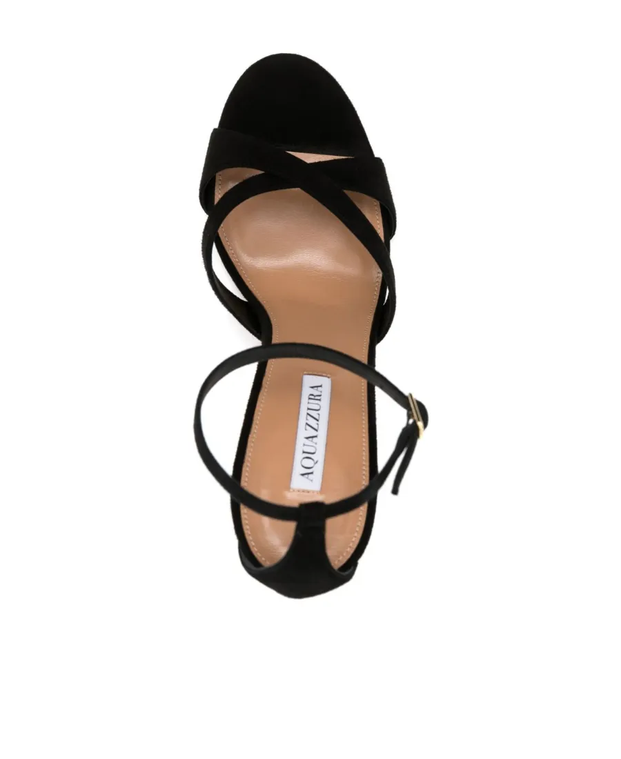 Divine 105Mm Suede Sandals