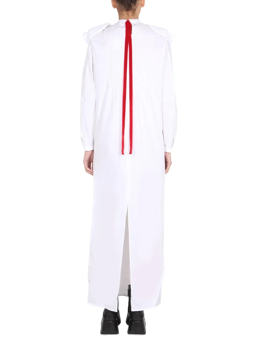 Raf Simons Pleated Shirt Dress