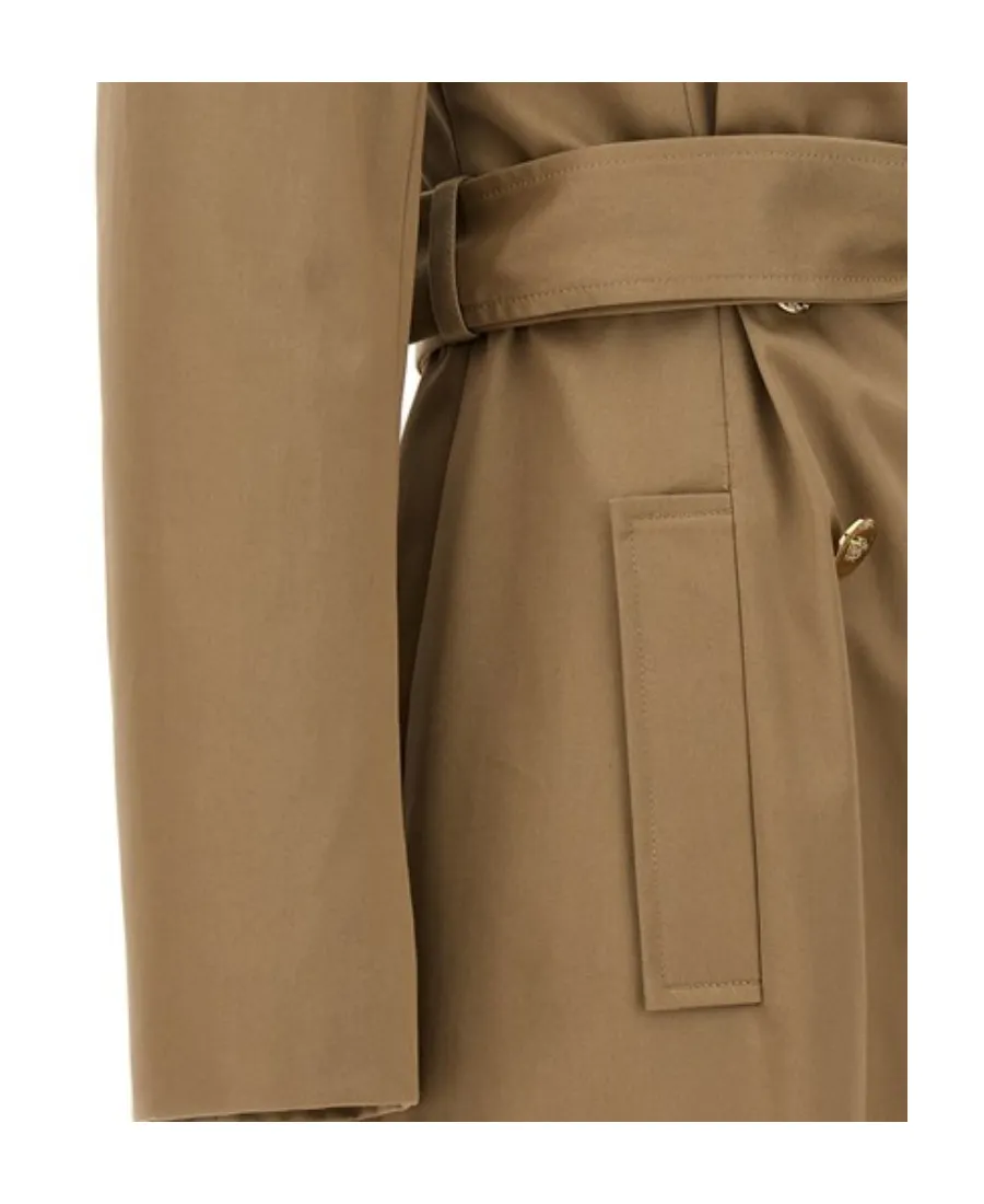 Versace Medusa Double-Breasted Trench Coat