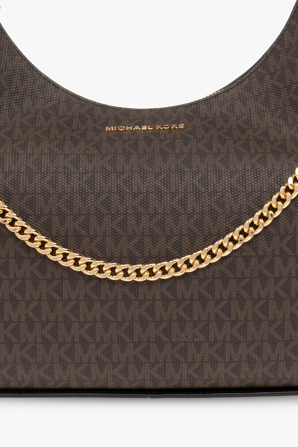 Monogram-Pattern Tote Bag
