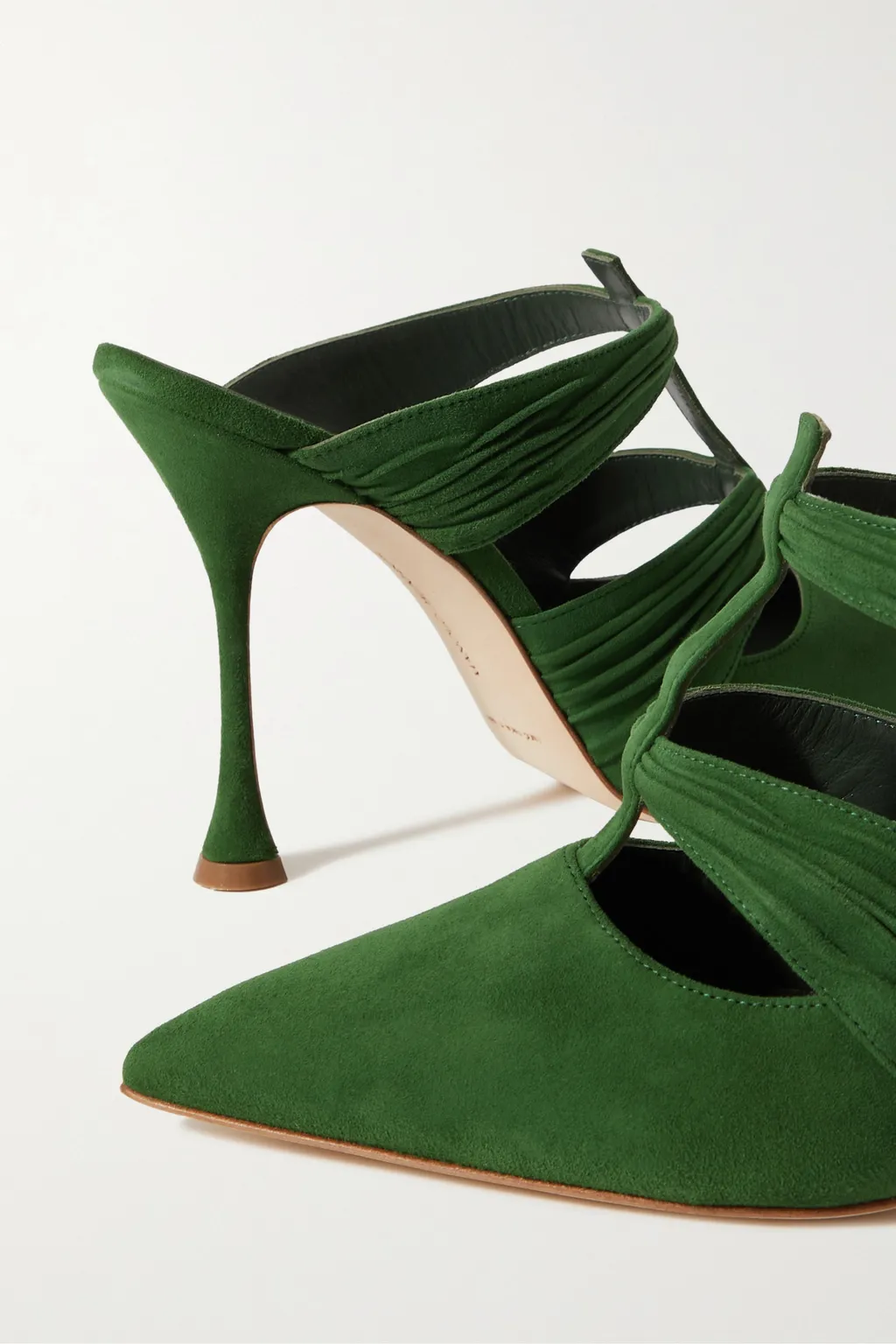 High-Heeled Muller Shoes