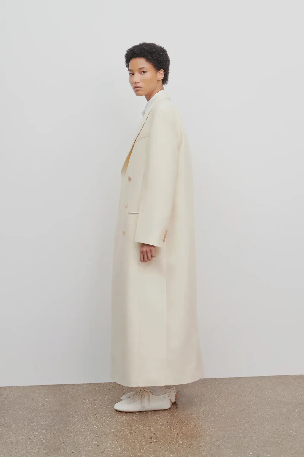 Catena Double-Breasted Wool Coat