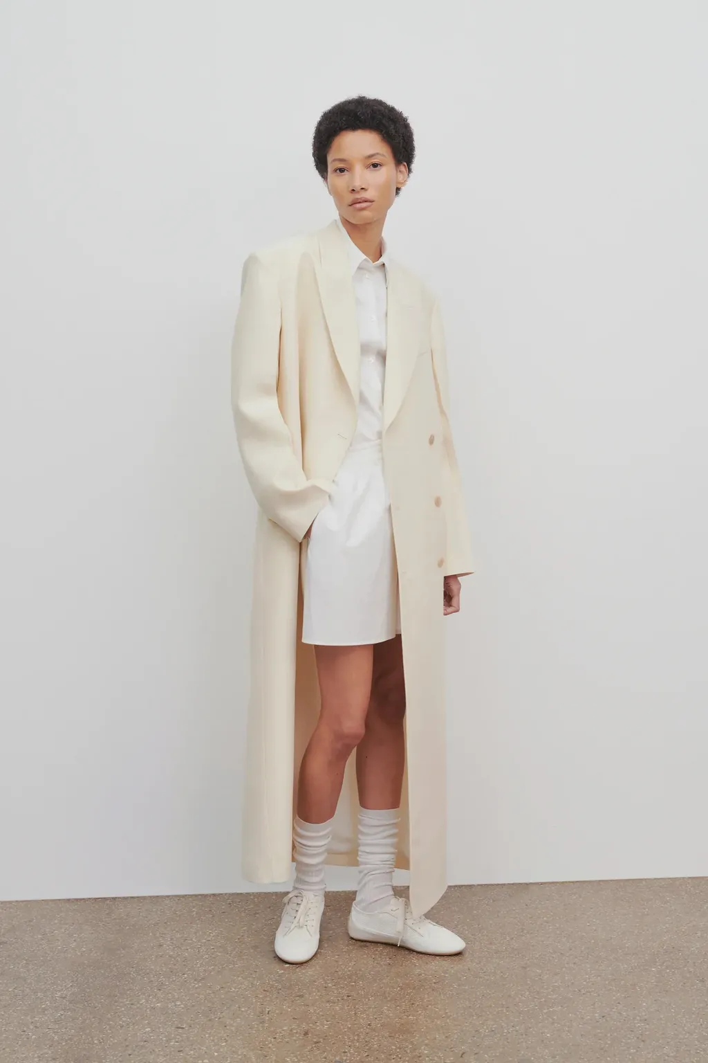 Catena Double-Breasted Wool Coat