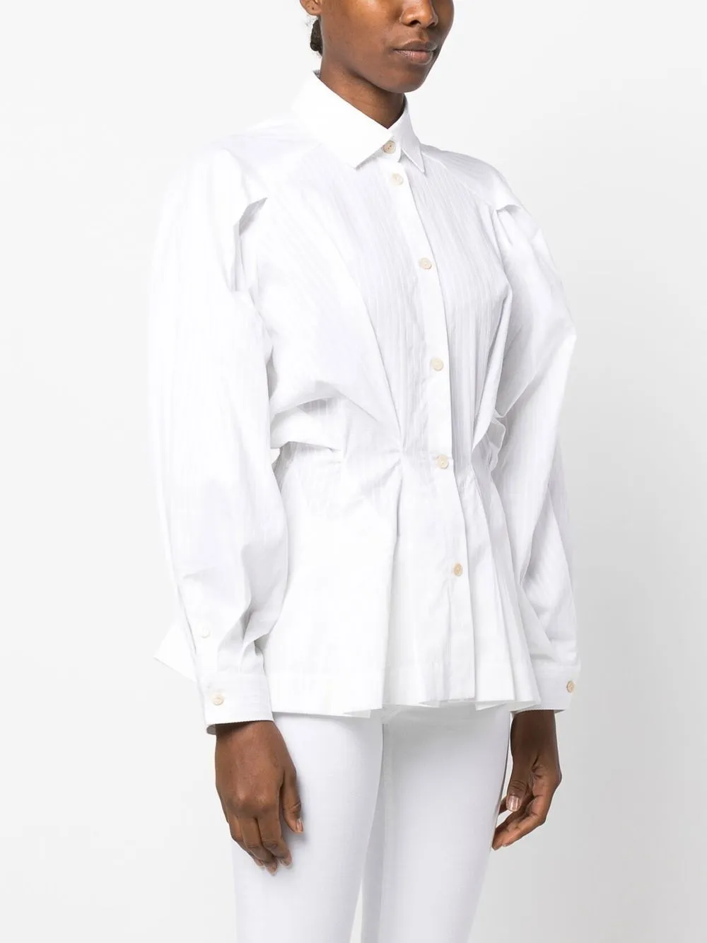 Lapel Long-Sleeved Shirt