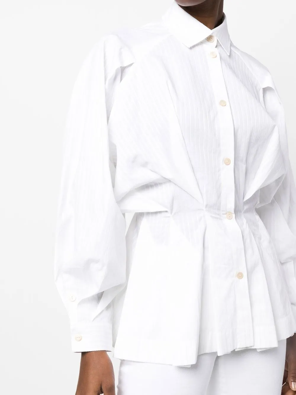 Lapel Long-Sleeved Shirt