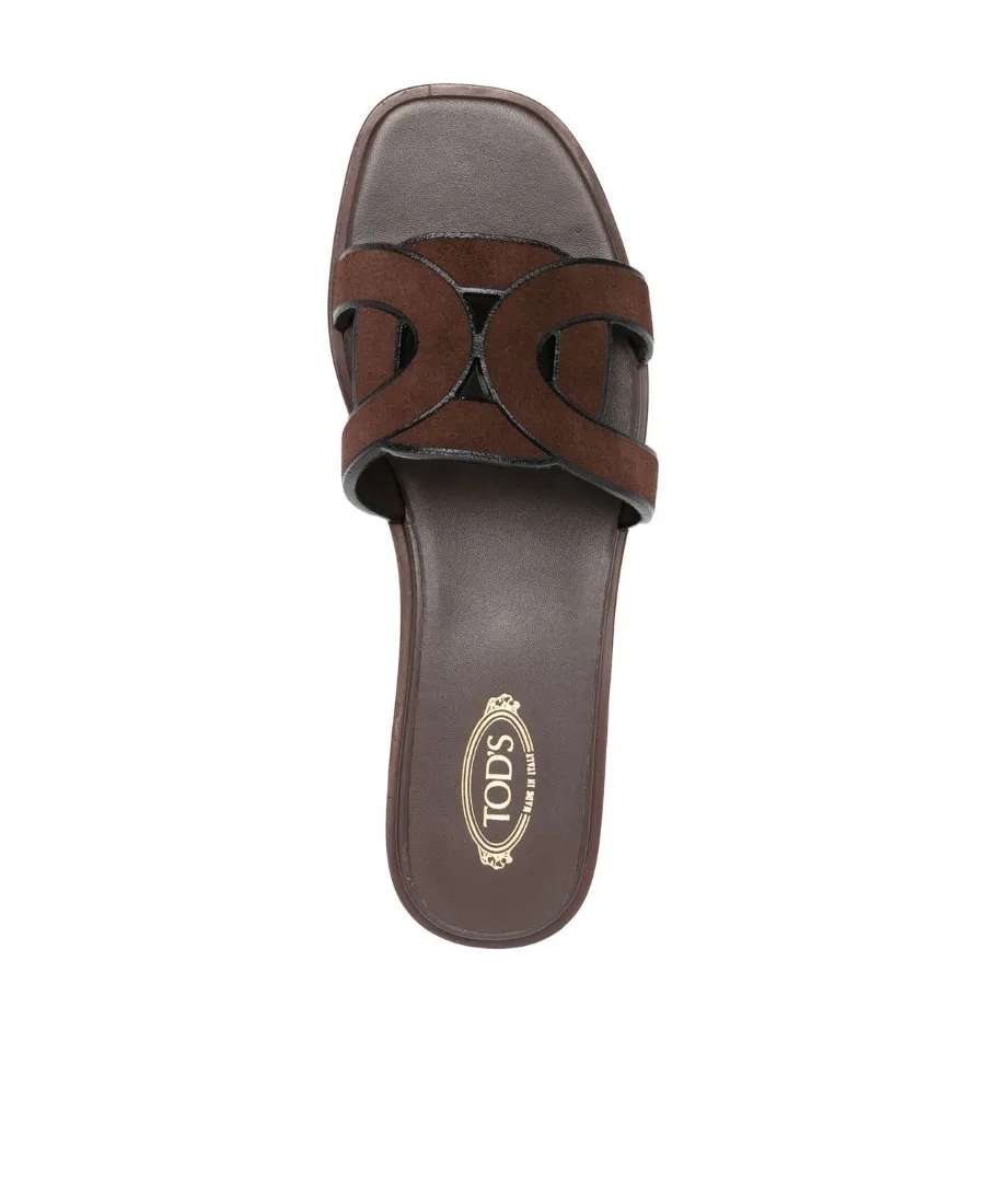 Tod's Open-Toe Slip-On Sandals