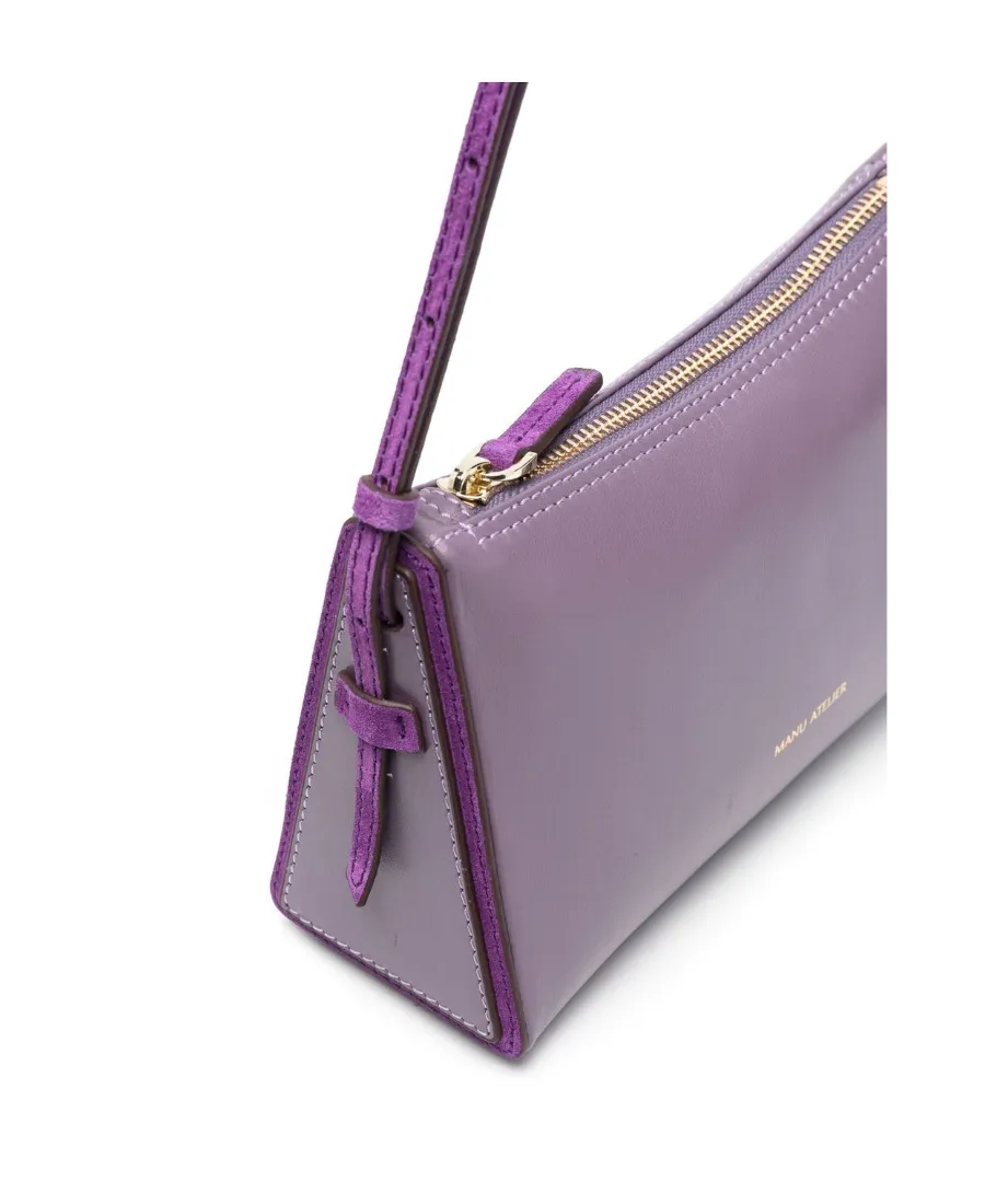 Manu Atelier Mini Prism Zipped Shoulder Bag