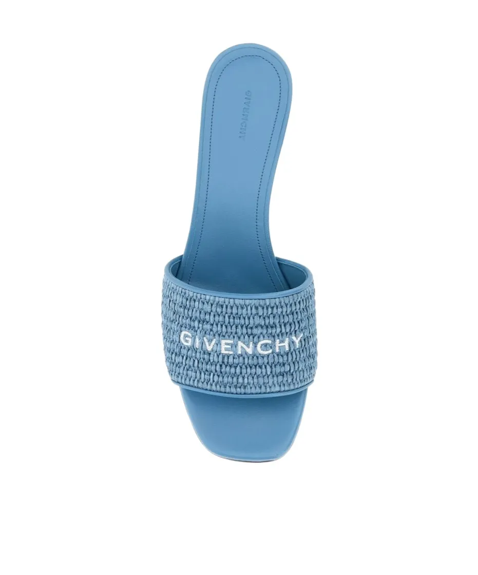 Givenchy Logo Embroidered Heeled Sandals