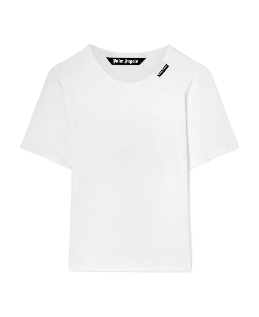 Palm Angels Logo-Patch Short-Sleeved T-Shirt