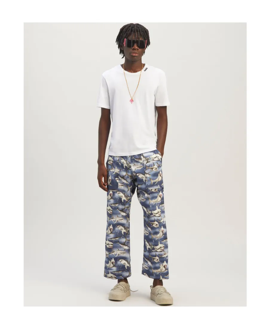 Palm Angels Logo-Patch Short-Sleeved T-Shirt