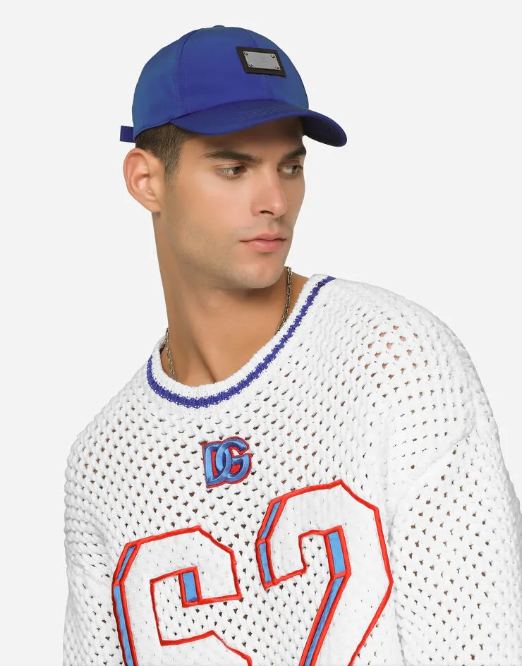 Dolce & Gabbana Logo Plaque Baseball Cap